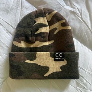 C.C women’s camo beanie